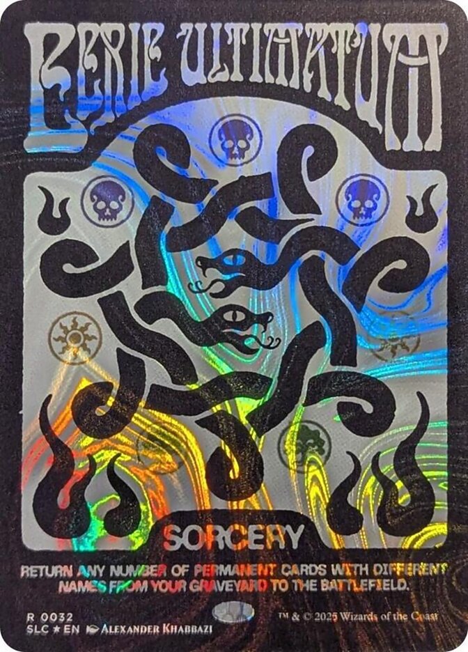 Eerie Ultimatum 32/84 (Secret Lair Countdown Kit)  - Borderless Halo Foil | Good Games Modbury
