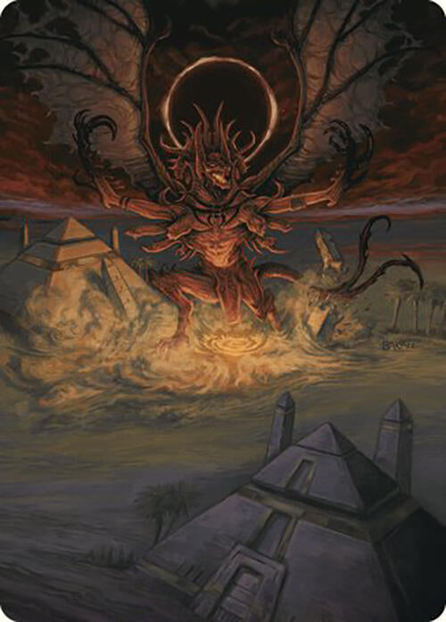 Dread Return Art Card 36 (Art Series: Commander Masters)  | Good Games Modbury