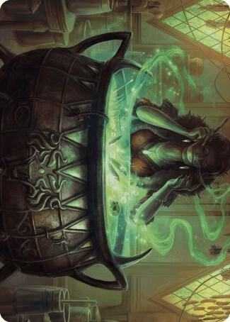 Agathas Soul Cauldron Art Card 42 (Art Series: Wilds of Eldraine)  | Good Games Modbury