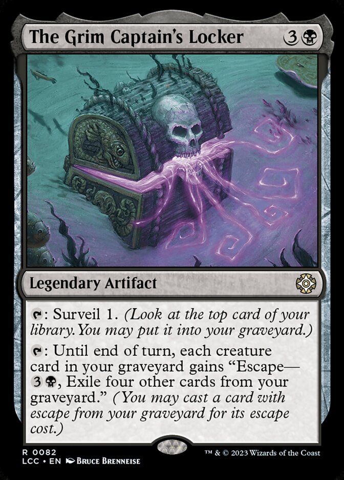 The Grim Captains Locker 82/370 (Commander: The Lost Caverns of Ixalan)  | Good Games Modbury