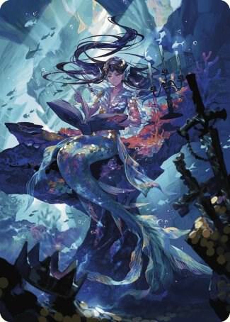 Rhystic Study Art Card 79 (Art Series: Wilds of Eldraine)  | Good Games Modbury