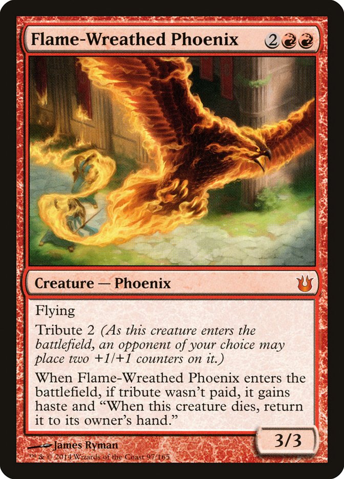 Flame-Wreathed Phoenix 97/165 (Born of the Gods)  | Good Games Modbury