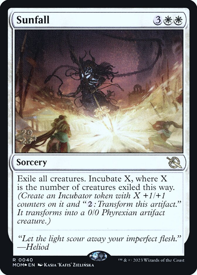 Sunfall 40s/162 (Prerelease Cards)  - Foil | Good Games Modbury
