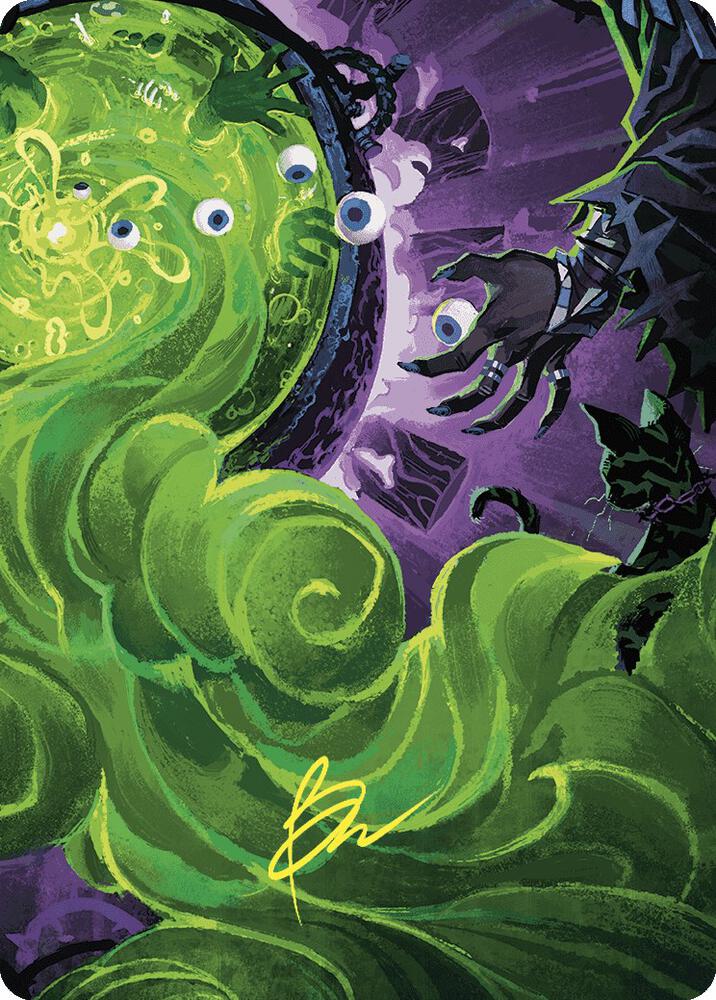 Waste Not Art Card Gold Stamped Signature 70 (Art Series: Wilds of Eldraine)  | Good Games Modbury