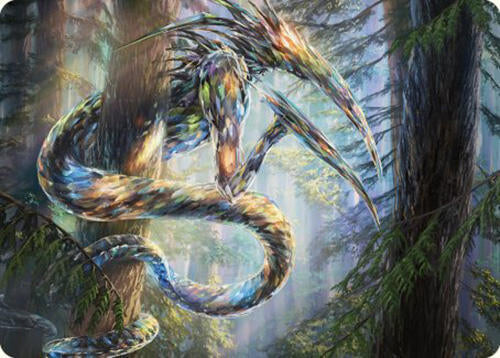 Gemhide Sliver Art Card 80 (Art Series: Commander Masters)  | Good Games Modbury
