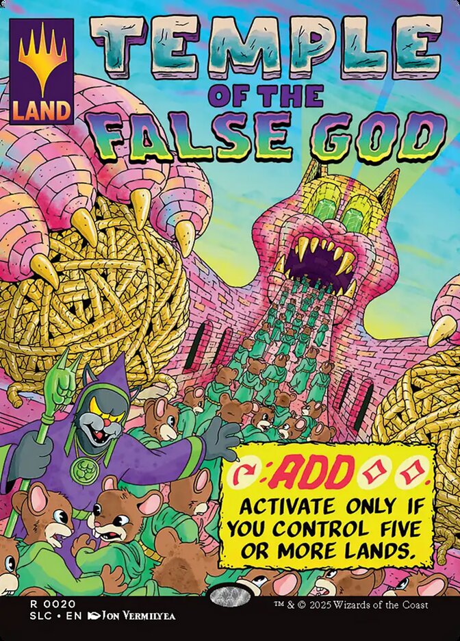 Temple of the False God 20 (Secret Lair Countdown Kit)  - Borderless | Good Games Modbury