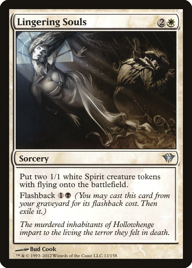 Lingering Souls 12/158 (Dark Ascension)  - Foil | Good Games Modbury