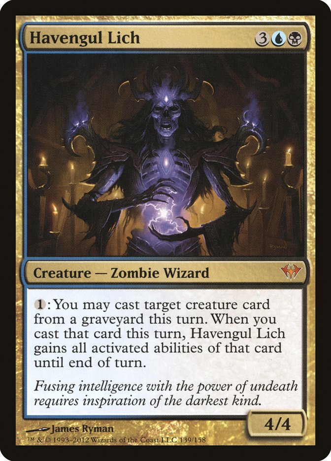 Havengul Lich 139/158 (Dark Ascension)  - Foil | Good Games Modbury