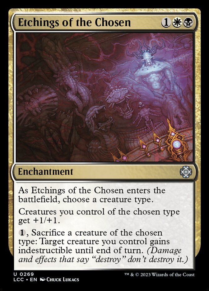 Etchings of the Chosen 269/370 (Commander: The Lost Caverns of Ixalan)  | Good Games Modbury