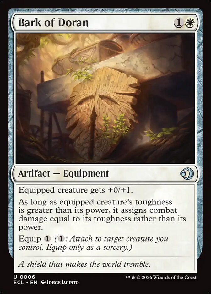 Bark of Doran 6/273 (Lorwyn Eclipsed)  - Foil | Good Games Modbury