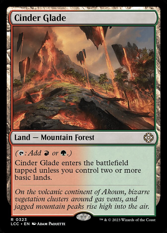 Cinder Glade 323/370 (Commander: The Lost Caverns of Ixalan)  | Good Games Modbury