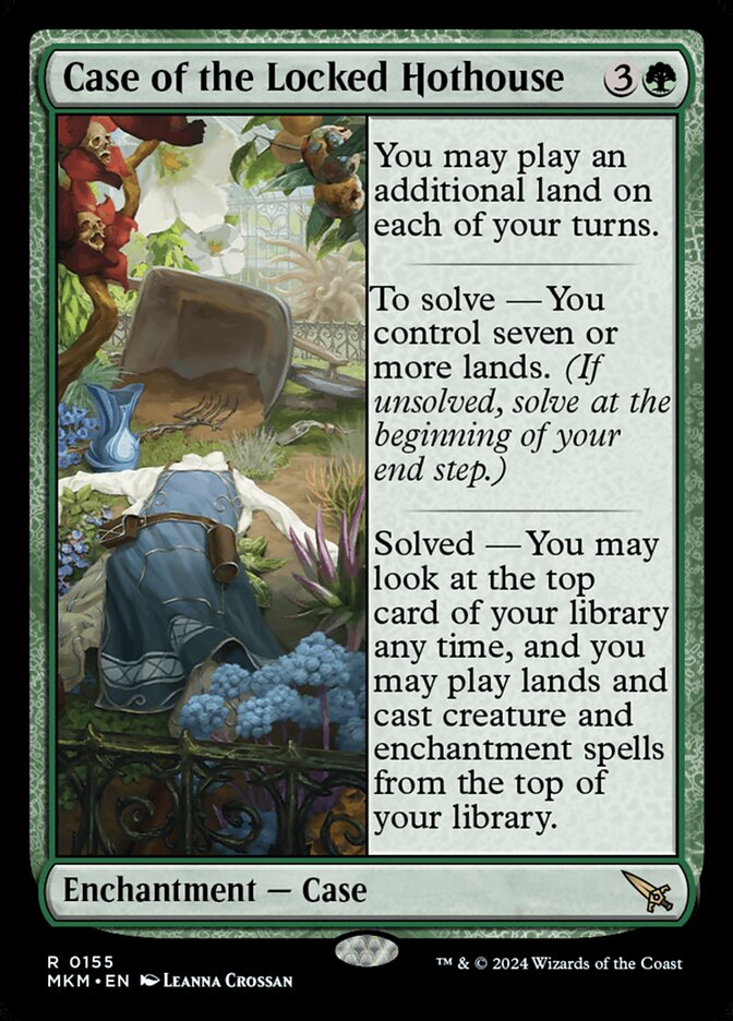 Case of the Locked Hothouse 155 (Murders at Karlov Manor)  - Foil | Good Games Modbury