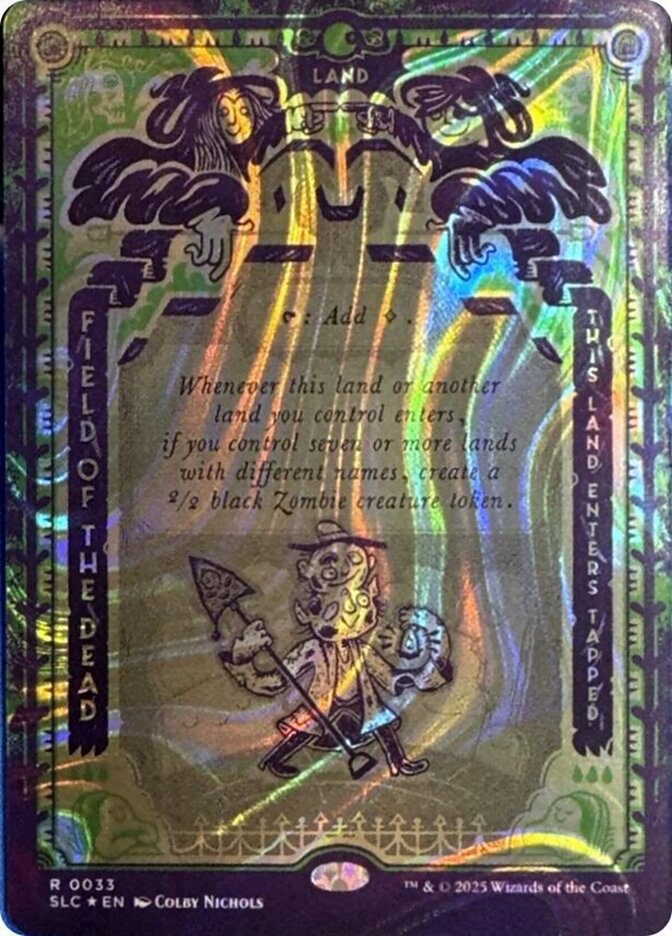 Field of the Dead 33/84 (Secret Lair Countdown Kit)  - Borderless Halo Foil | Good Games Modbury