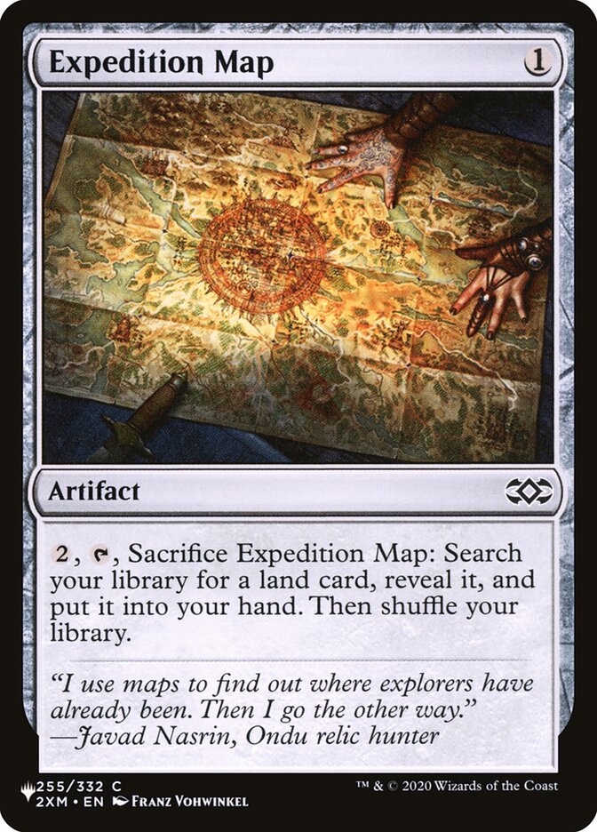 Expedition Map 2XM-255/5075 (The List Reprints)  | Good Games Modbury