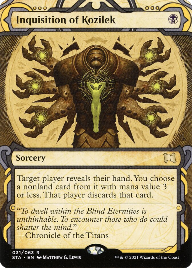 Inquisition of Kozilek 31/63 (Strixhaven: Mystical Archives)  - Foil | Good Games Modbury