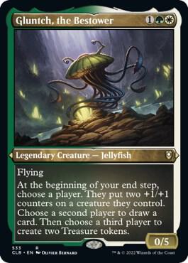 Gluntch the Bestower Foil Etched 533 (Commander Legends: Battle for Baldur's Gate)  - Foil | Good Games Modbury
