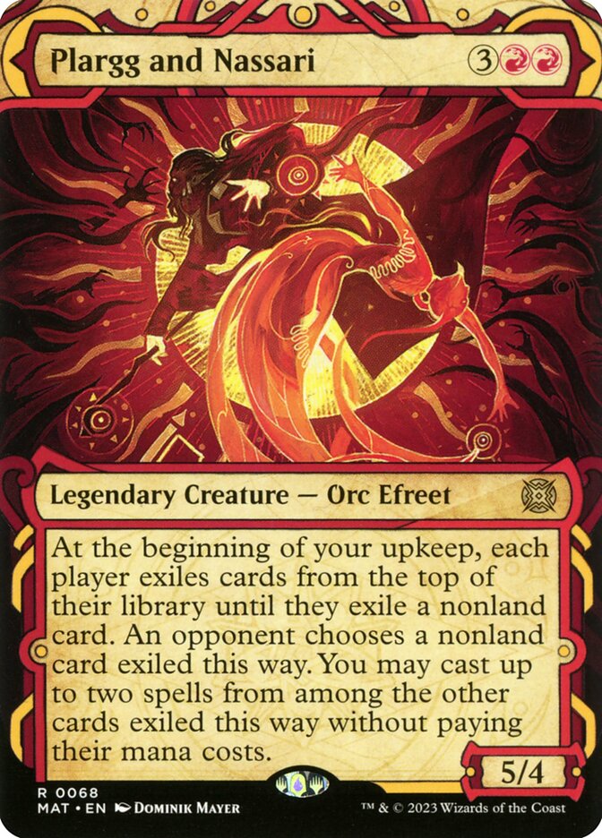 Plargg and Nassari 68/50 (March of the Machine: The Aftermath)  - Showcase Foil | Good Games Modbury