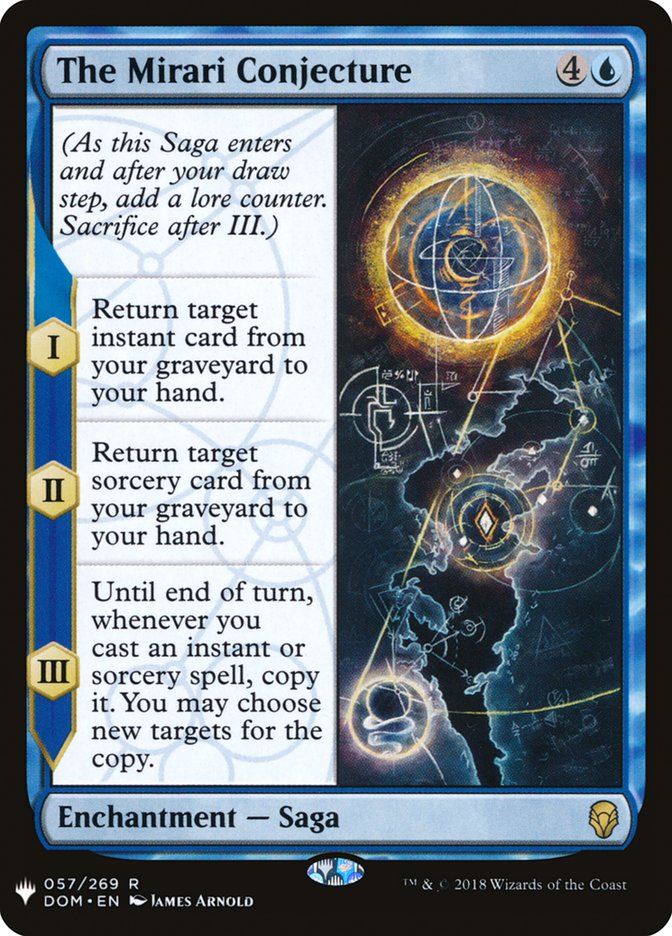 The Mirari Conjecture DOM-57/5075 (The List Reprints)  | Good Games Modbury
