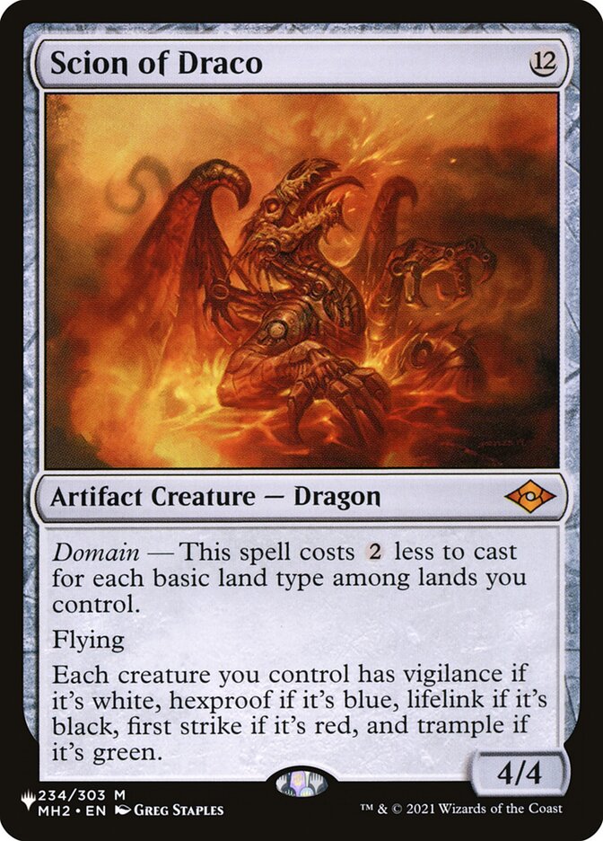 Scion of Draco 234/303 (The List Reprints)  | Good Games Modbury