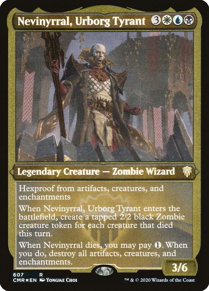 Nevinyrral Urborg Tyrant Foil Etched 607 (Commander Legends)  - Foil | Good Games Modbury