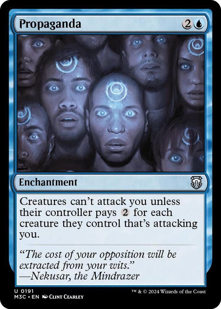 Propaganda 191/411 (Commander: Modern Horizons 3)  - Ripple Foil | Good Games Modbury