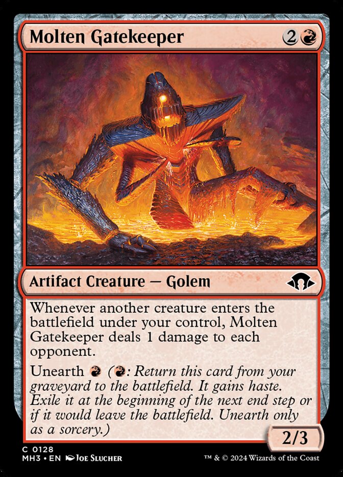 Molten Gatekeeper 128 (Modern Horizons 3)  | Good Games Modbury