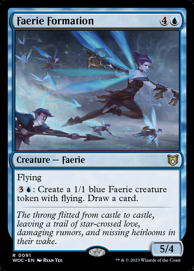 Faerie Formation 91/173 (Commander: Wilds of Eldraine)  | Good Games Modbury