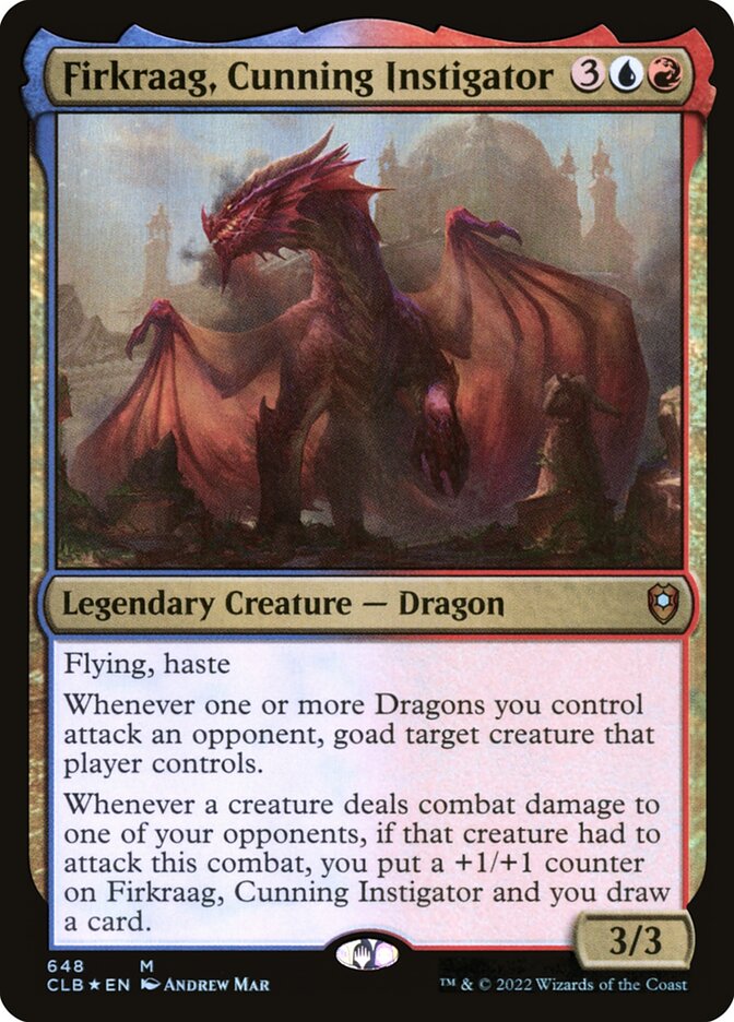 Firkraag Cunning Instigator 648 (Commander Legends: Battle for Baldur's Gate)  - Foil | Good Games Modbury