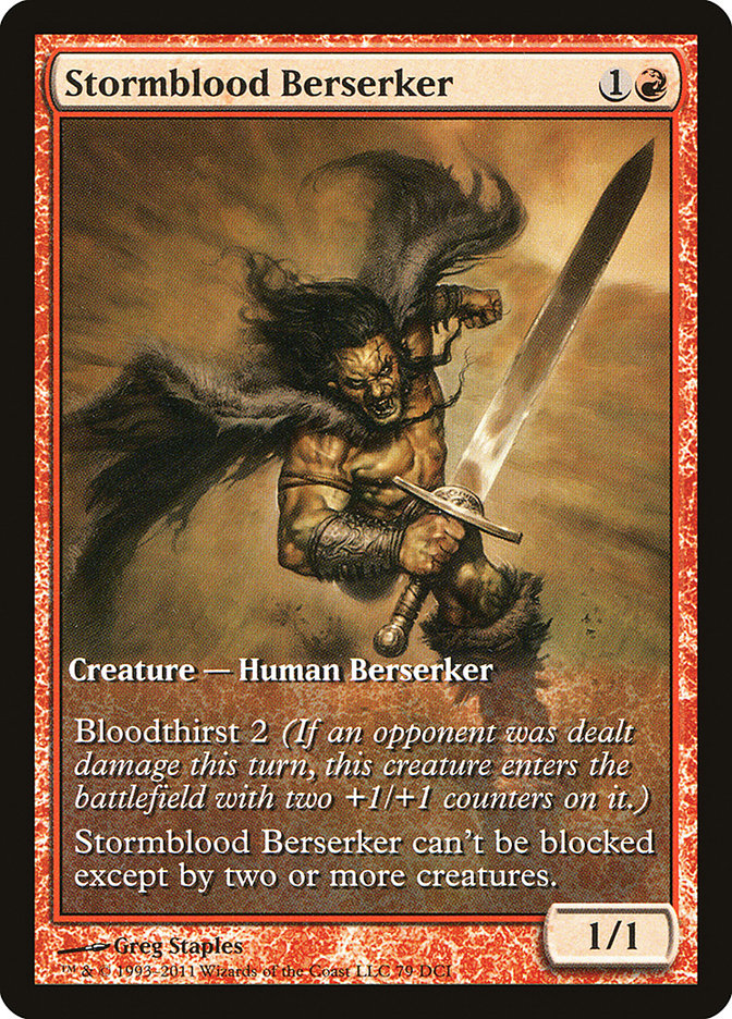 Stormblood Berserker 156 (Game Day & Store Championship Promos)  - Full Art | Good Games Modbury