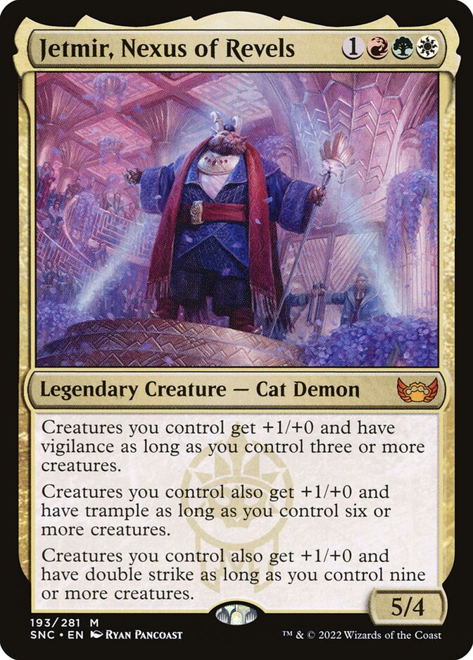 Jetmir, Nexus of Revels 193/281 (Streets of New Capenna)  - Foil | Good Games Modbury