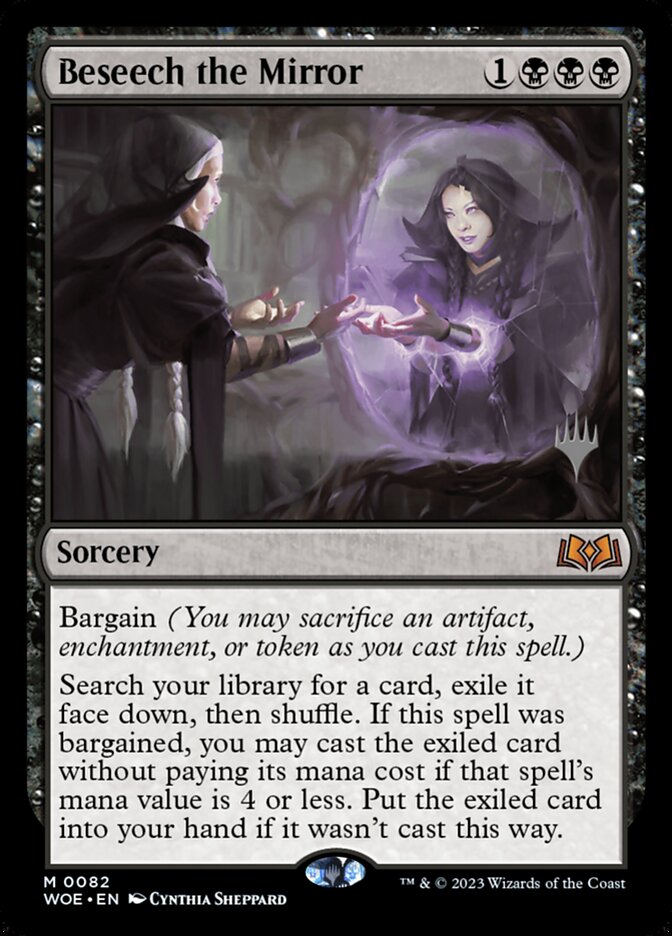 Beseech the Mirror 82p/200 (Promo Pack: Wilds of Eldraine)  - Foil | Good Games Modbury