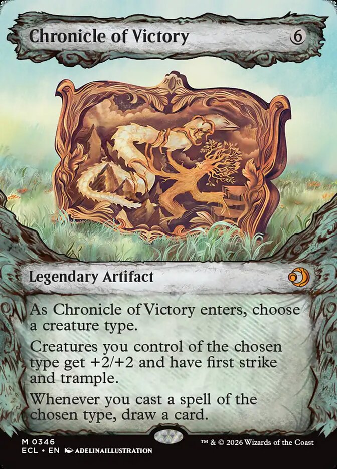 Chronicle of Victory Showcase 346 (Lorwyn Eclipsed)  - Showcase Foil | Good Games Modbury