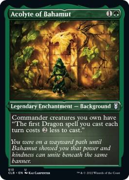 Acolyte of Bahamut 513 (Commander Legends: Battle for Baldur's Gate)  - Etched Foil | Good Games Modbury