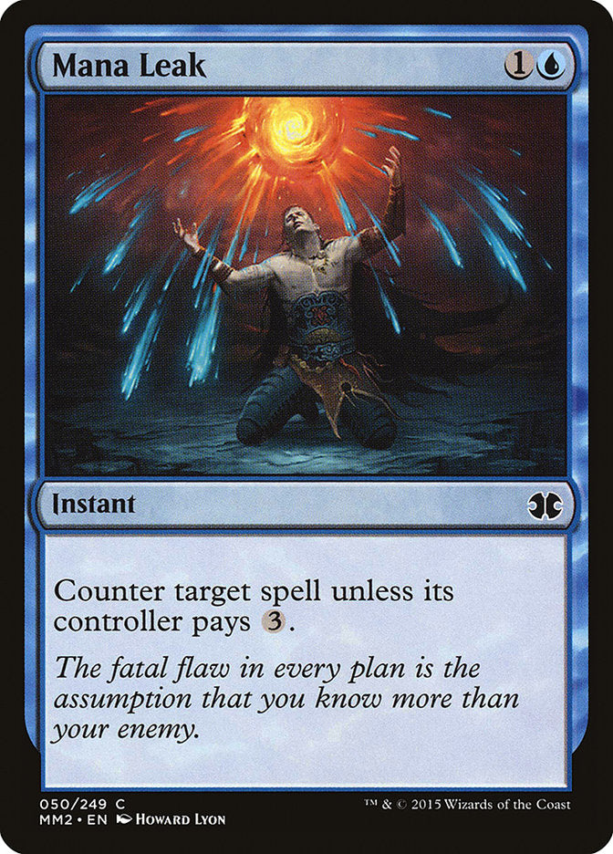 Mana Leak 50/249 (Modern Masters 2015)  - Foil | Good Games Modbury