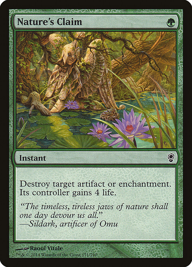 Nature's Claim 171/210 (Conspiracy)  - Foil | Good Games Modbury