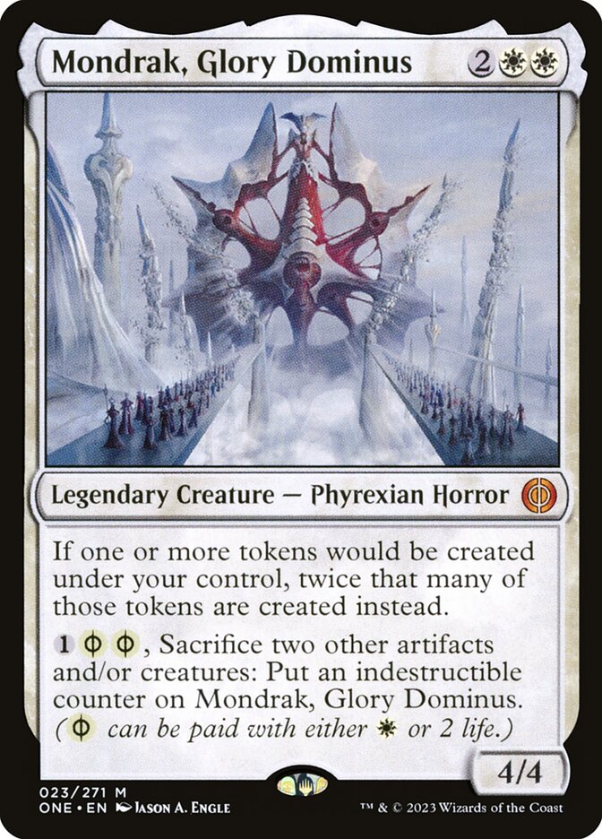 Mondrak, Glory Dominus 23/271 (Phyrexia: All Will Be One)  - Foil | Good Games Modbury
