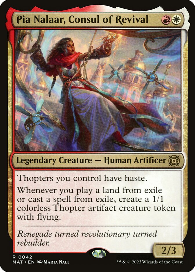 Pia Nalaar, Consul of Revival 42/50 (March of the Machine: The Aftermath)  | Good Games Modbury