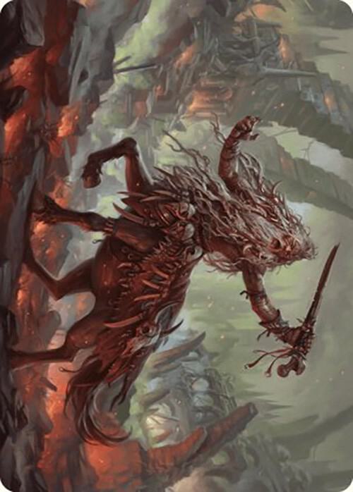 Yarus Roar of the Old Gods Art Card 24 49 24 (Art Series: Murders at Karlov Manor)  | Good Games Modbury