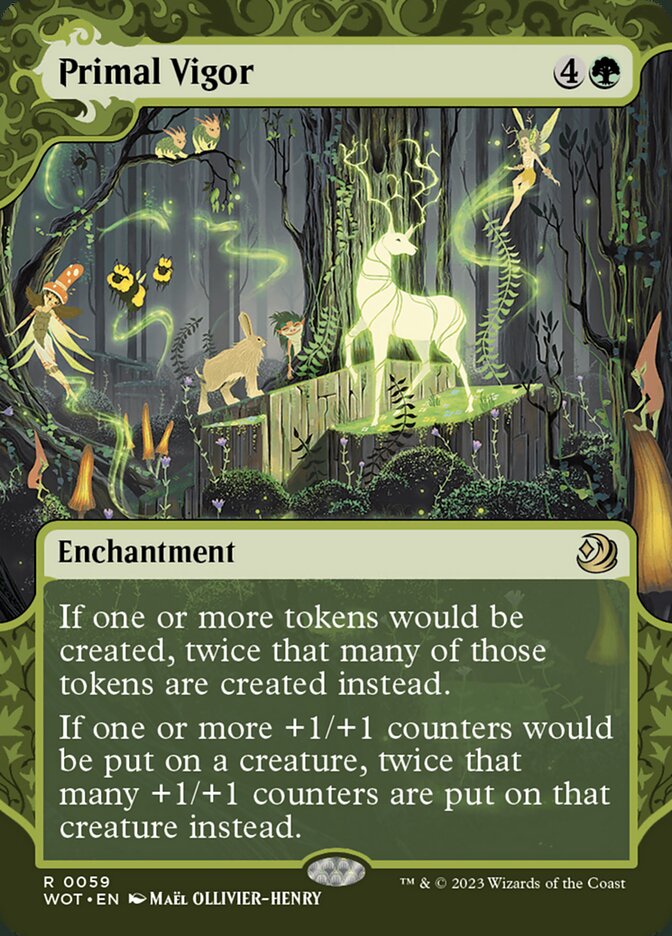 Primal Vigor 59 (Wilds of Eldraine: Enchanting Tales)  - Showcase | Good Games Modbury