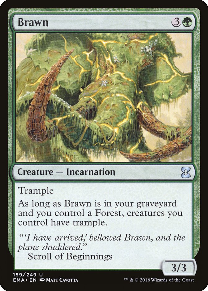 Brawn 159/249 (Eternal Masters)  - Foil | Good Games Modbury