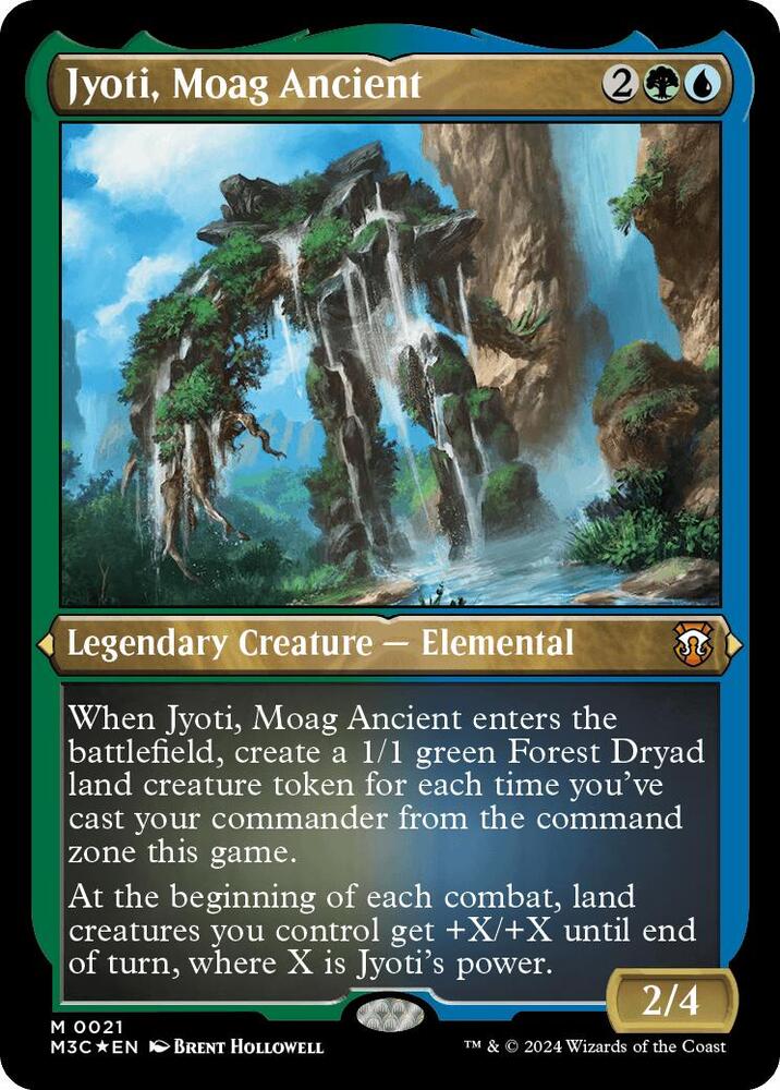 Jyoti, Moag Ancient 21/411 (Commander: Modern Horizons 3)  - Etched Foil | Good Games Modbury