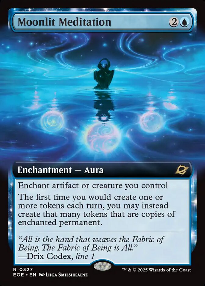 Moonlit Meditation 327 (Edge of Eternities)  - Extended Art | Good Games Modbury
