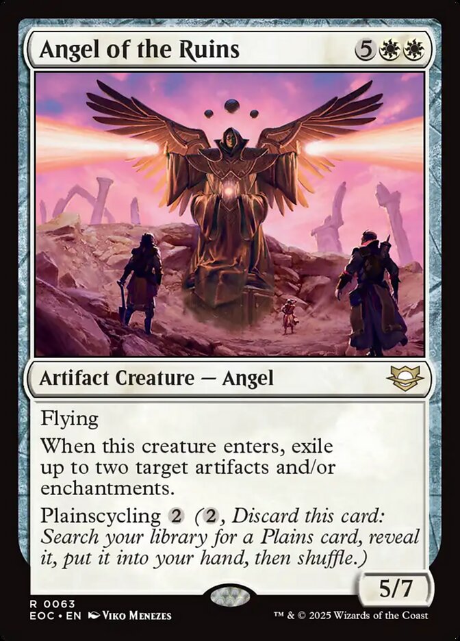 Angel of the Ruins 63 (Commander: Edge of Eternities)  | Good Games Modbury
