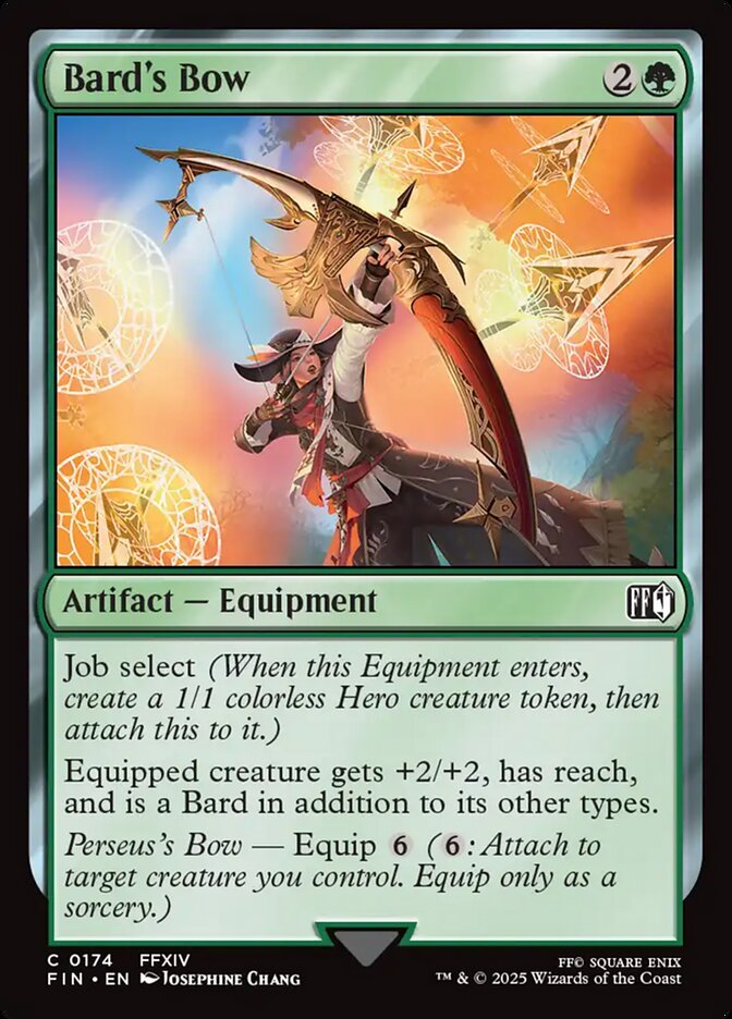 Bard's Bow 174/309 (FINAL FANTASY)  - Foil | Good Games Modbury