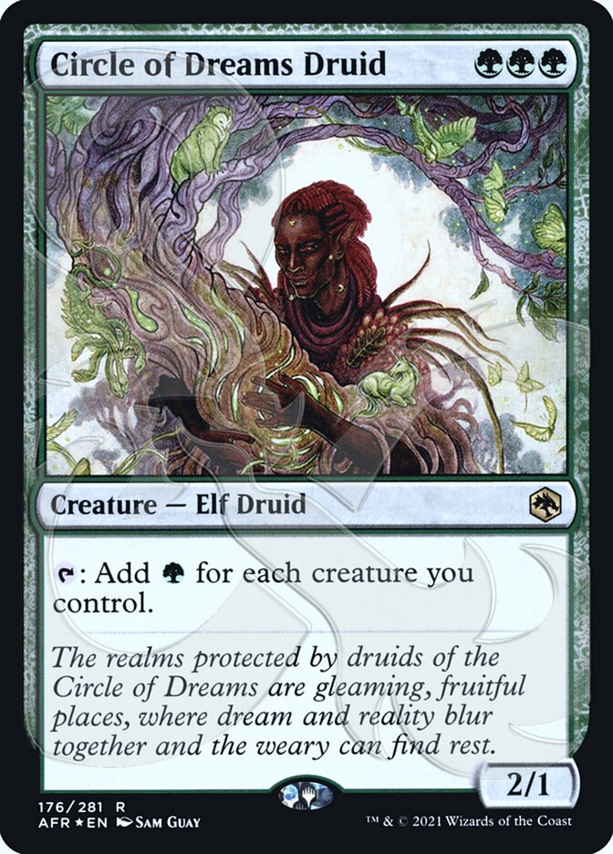Circle of Dreams Druid 176a/241 (AFR Ampersand Promos)  - Foil | Good Games Modbury