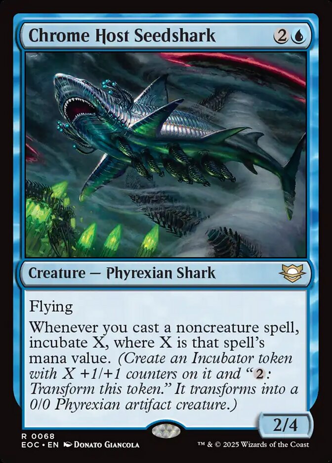 Chrome Host Seedshark 68 (Commander: Edge of Eternities)  | Good Games Modbury
