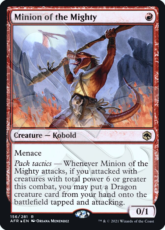 Minion of the Mighty 156a/241 (AFR Ampersand Promos)  - Foil | Good Games Modbury