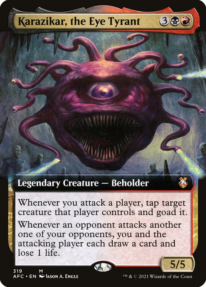 Karazikar, the Eye Tyrant 319/62 (Commander: Adventures in the Forgotten Realms)  | Good Games Modbury