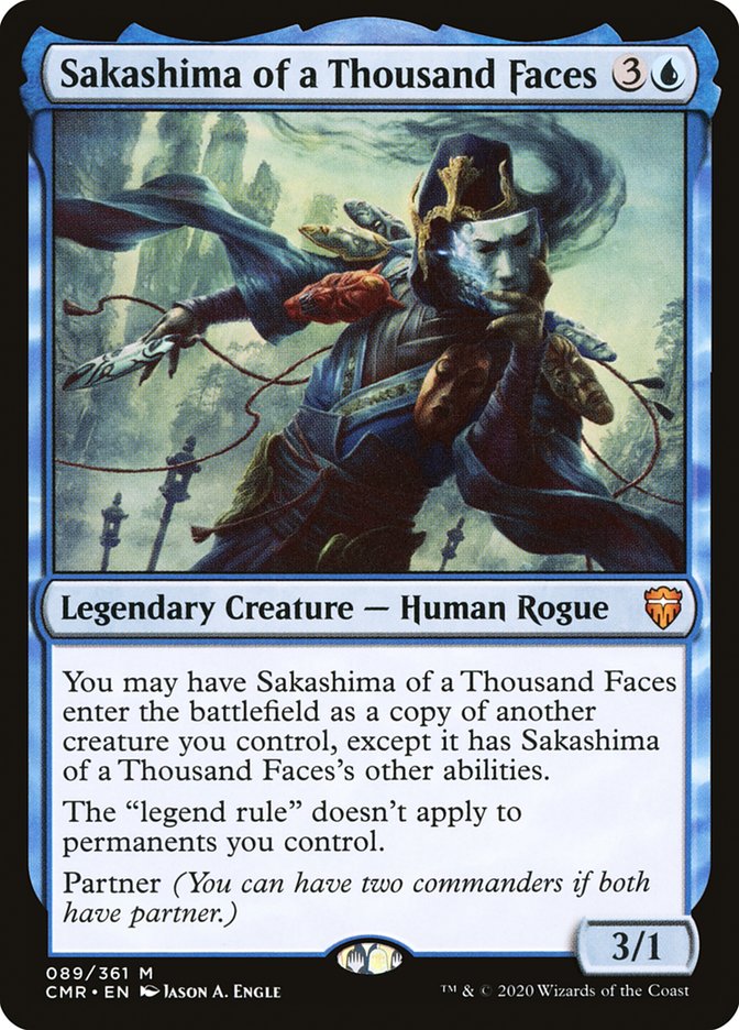 Sakashima of a Thousand Faces 89/361 (Commander Legends)  | Good Games Modbury