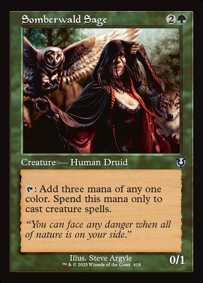 Somberwald Sage 418/287 (Innistrad Remastered)  - Retro | Good Games Modbury